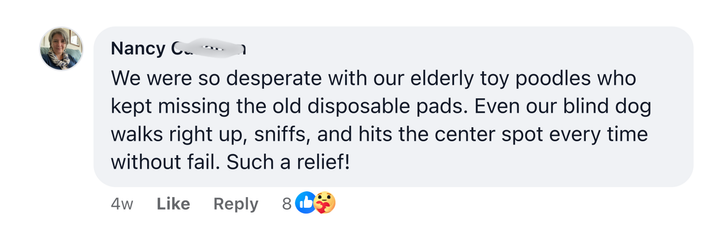 Customer comment
