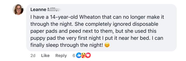 Customer comment